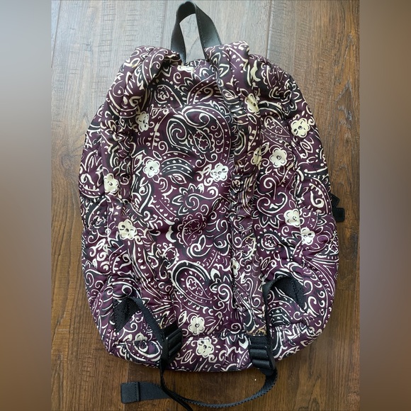 Marc Jacobs Back Pack Purple Flowers - Picture 2 of 4